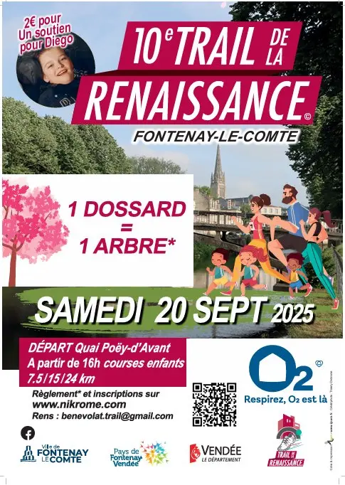 trail de la renaissance fontenay-le-comte 2025