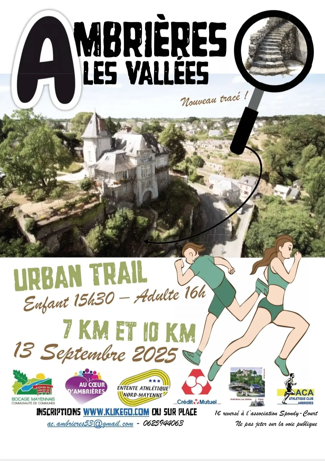 urban trail ambrieres 13 septembre