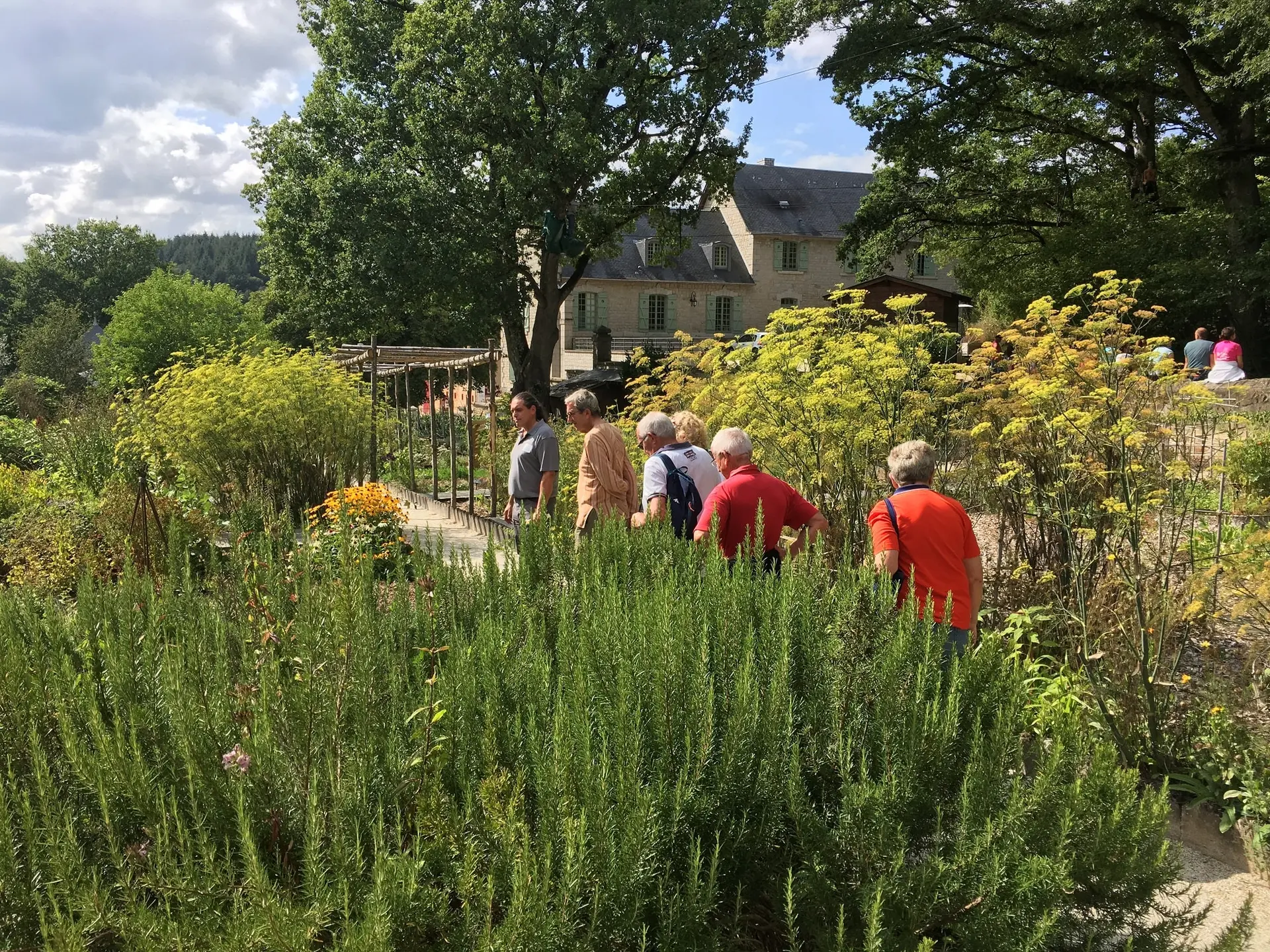 Visite commentée du jardin du Domaine du Gasseau - Saint-Léonard-des-Bois