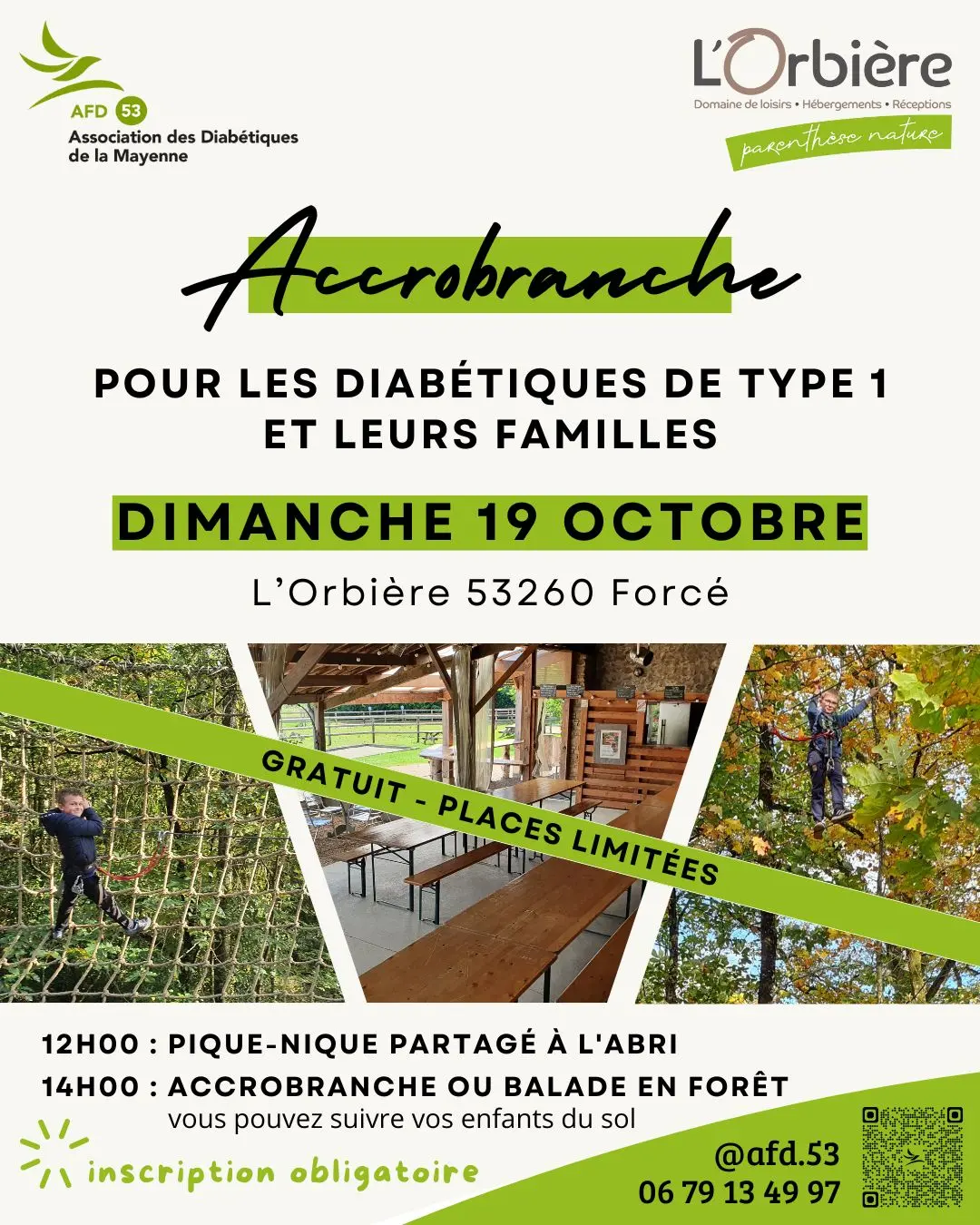 Affiche DT1 - Accrobranche