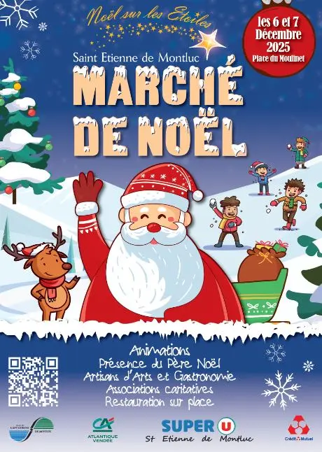 Affiche Marché de Noel St Etienne Montluc Dec 2025 (1)