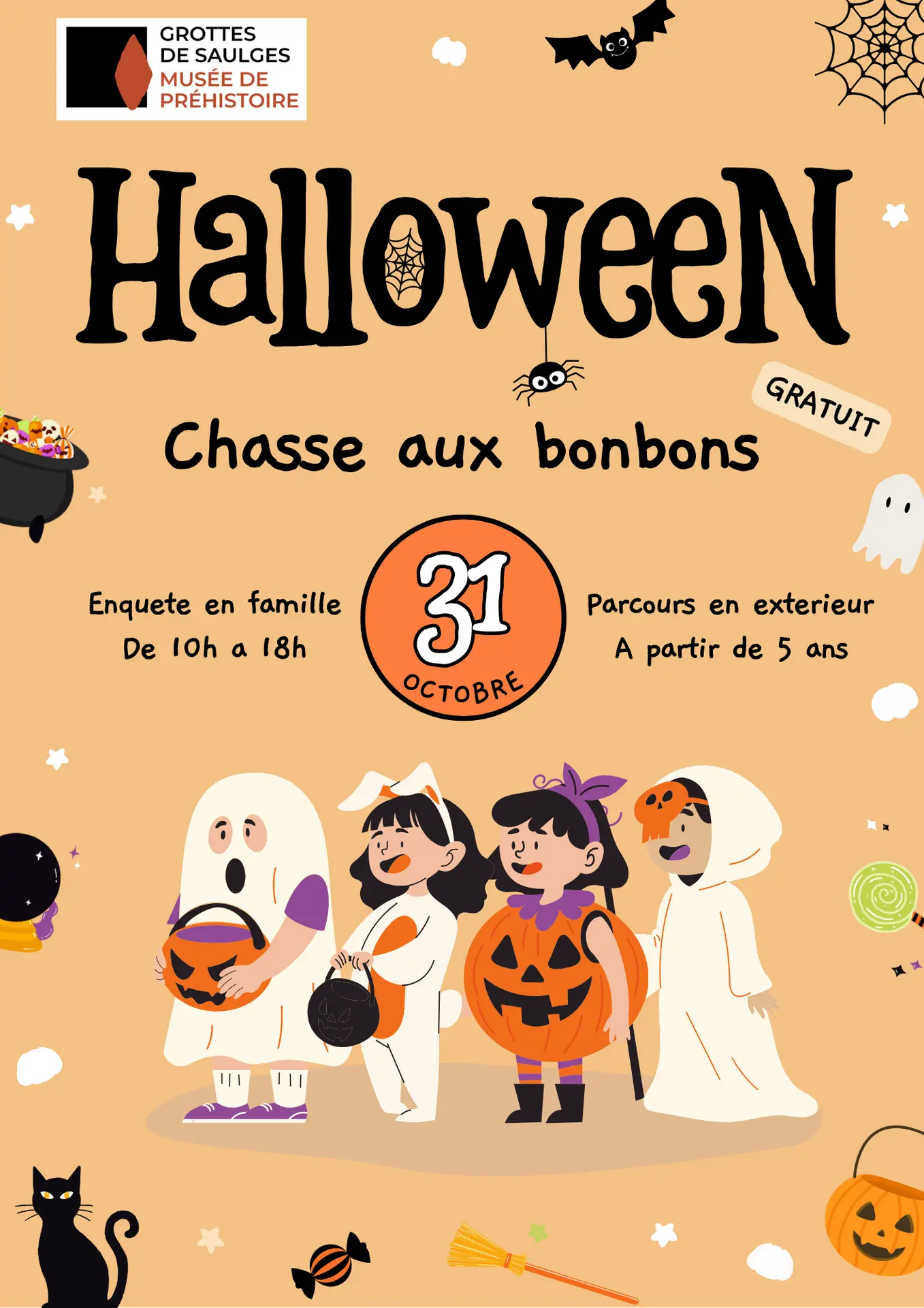 Affiche Halloween enfants