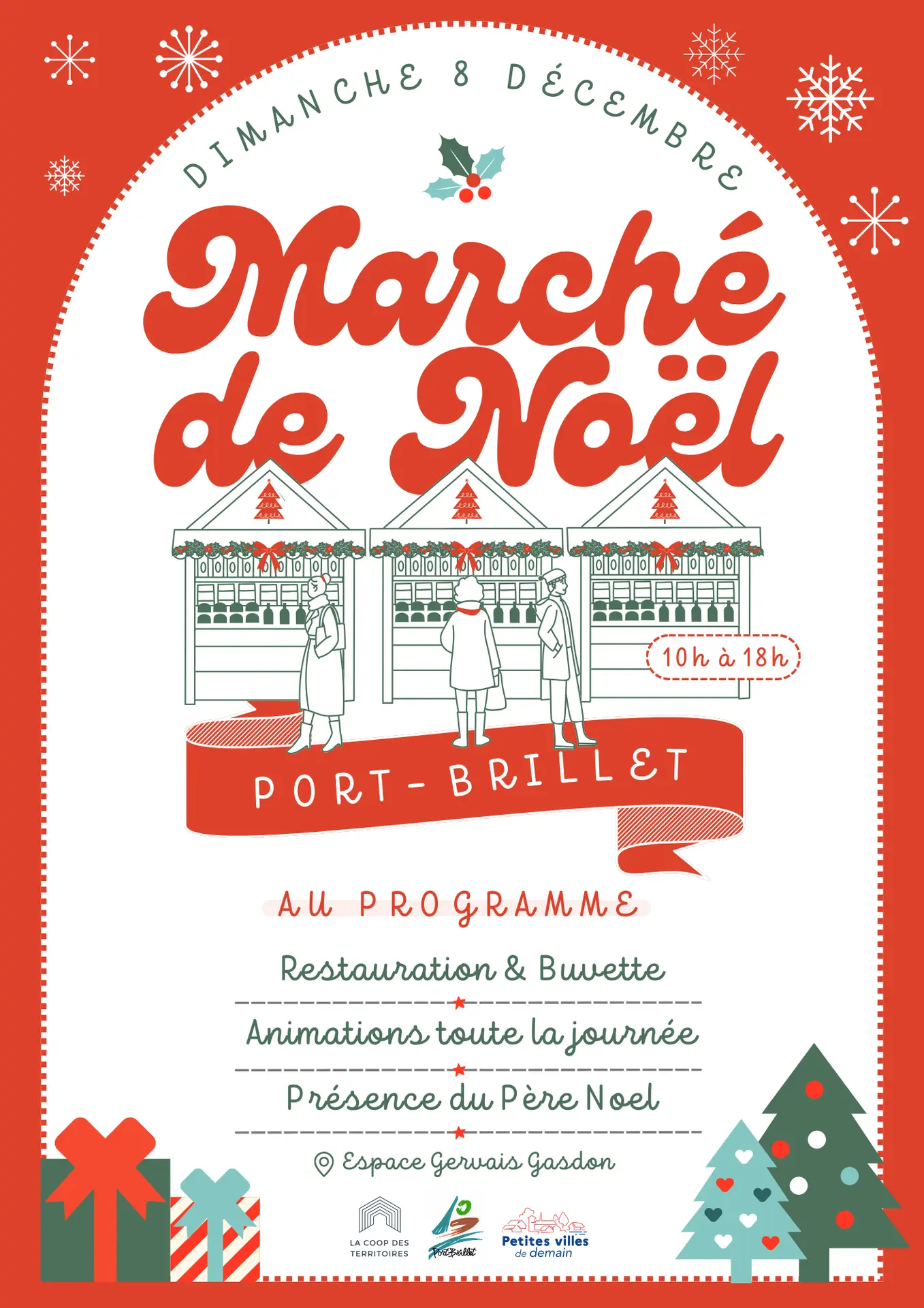 Marché Noel Port Brillet