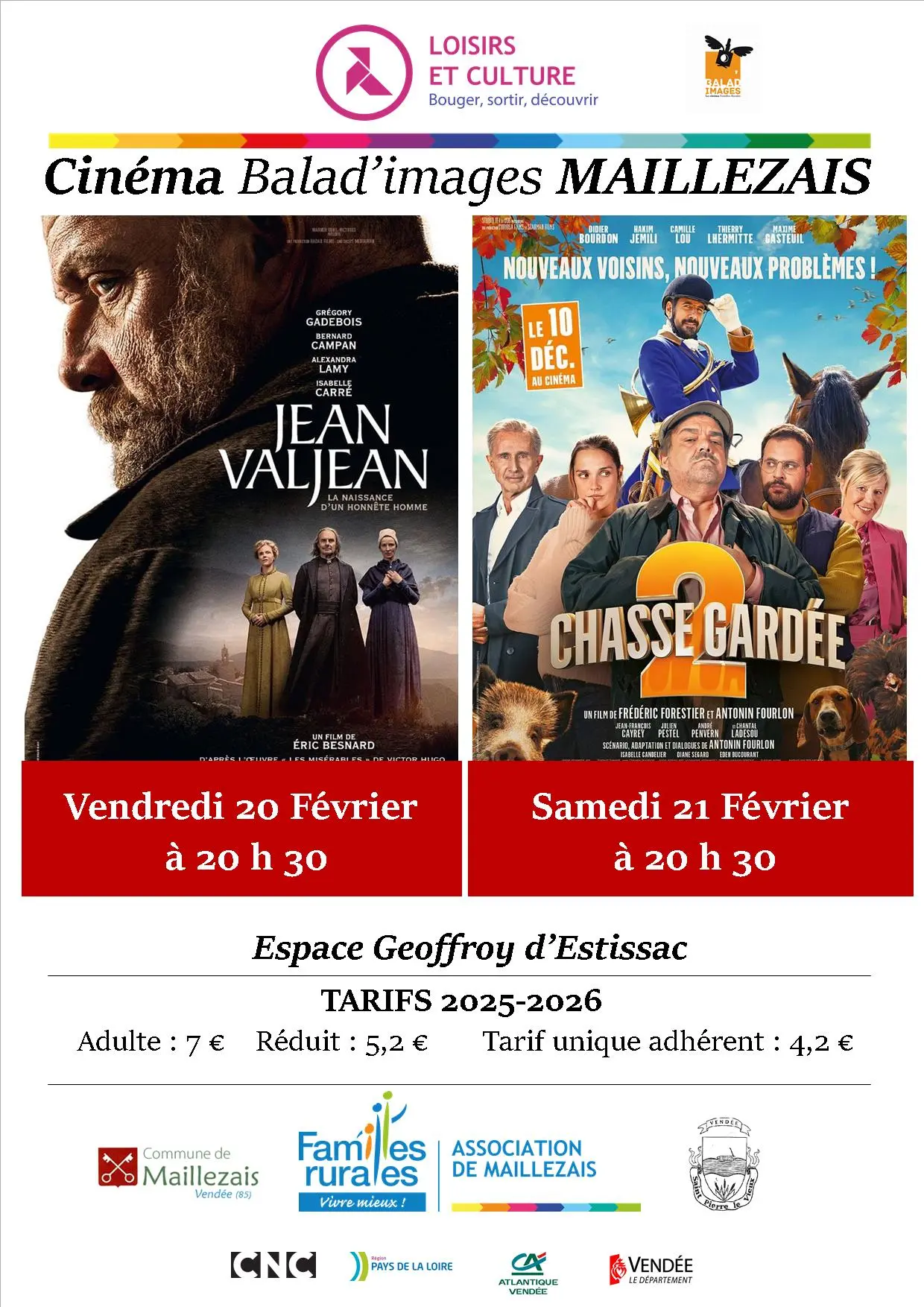 Affiche cinéma Février26