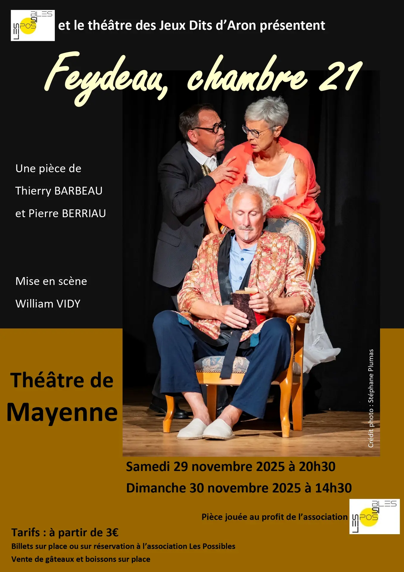 Affiche pièce de théâtre