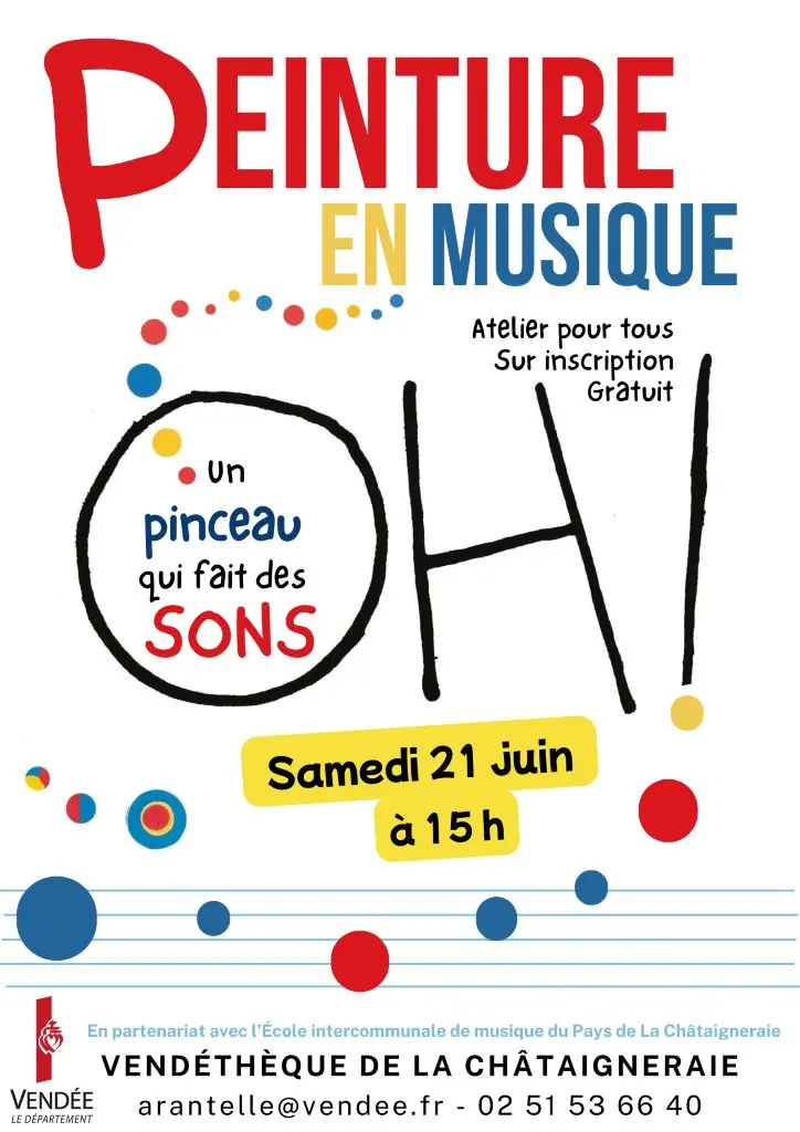 Atelier peinture en musique