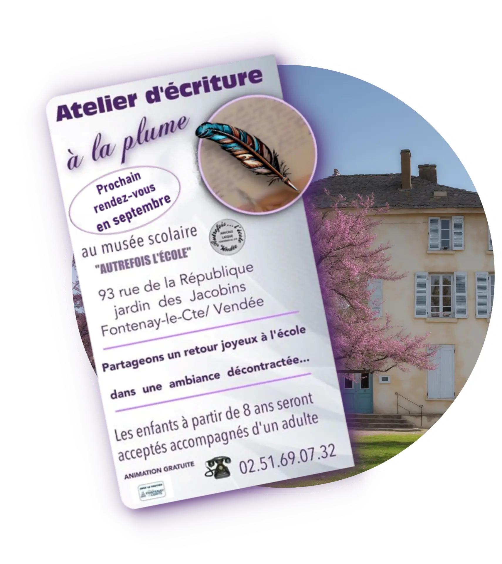 Atelier d'écriture à la plume