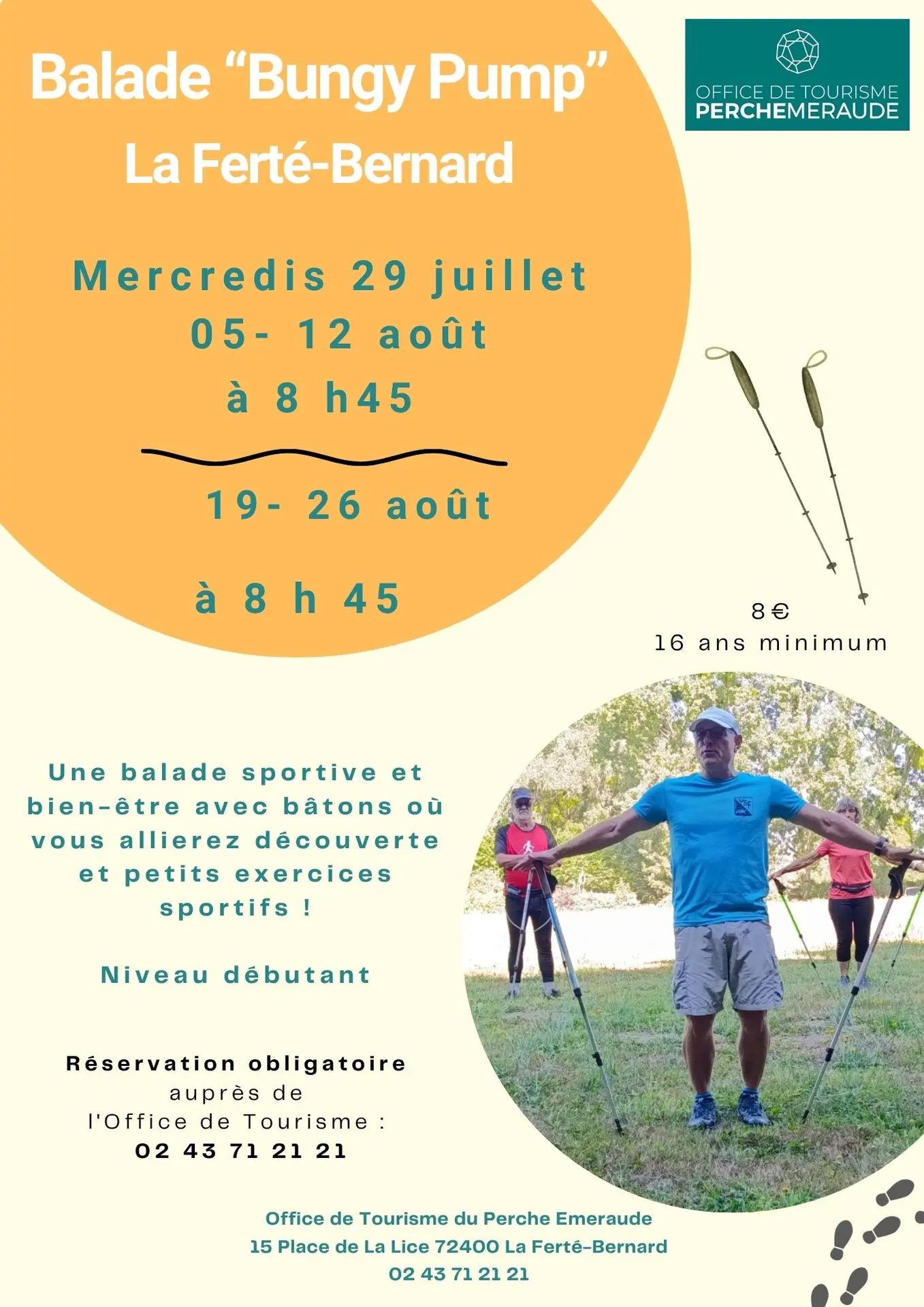 Balade bien-être “bungy pump”-la Ferté-Bernard