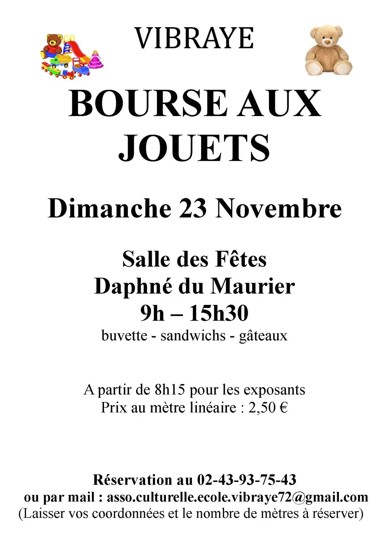 Bourse aux jouet 2025