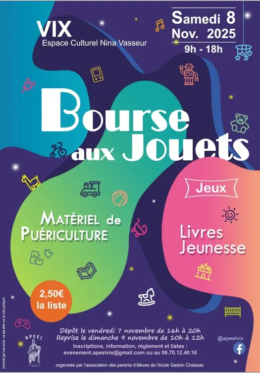 Bourse aux jouets Vix