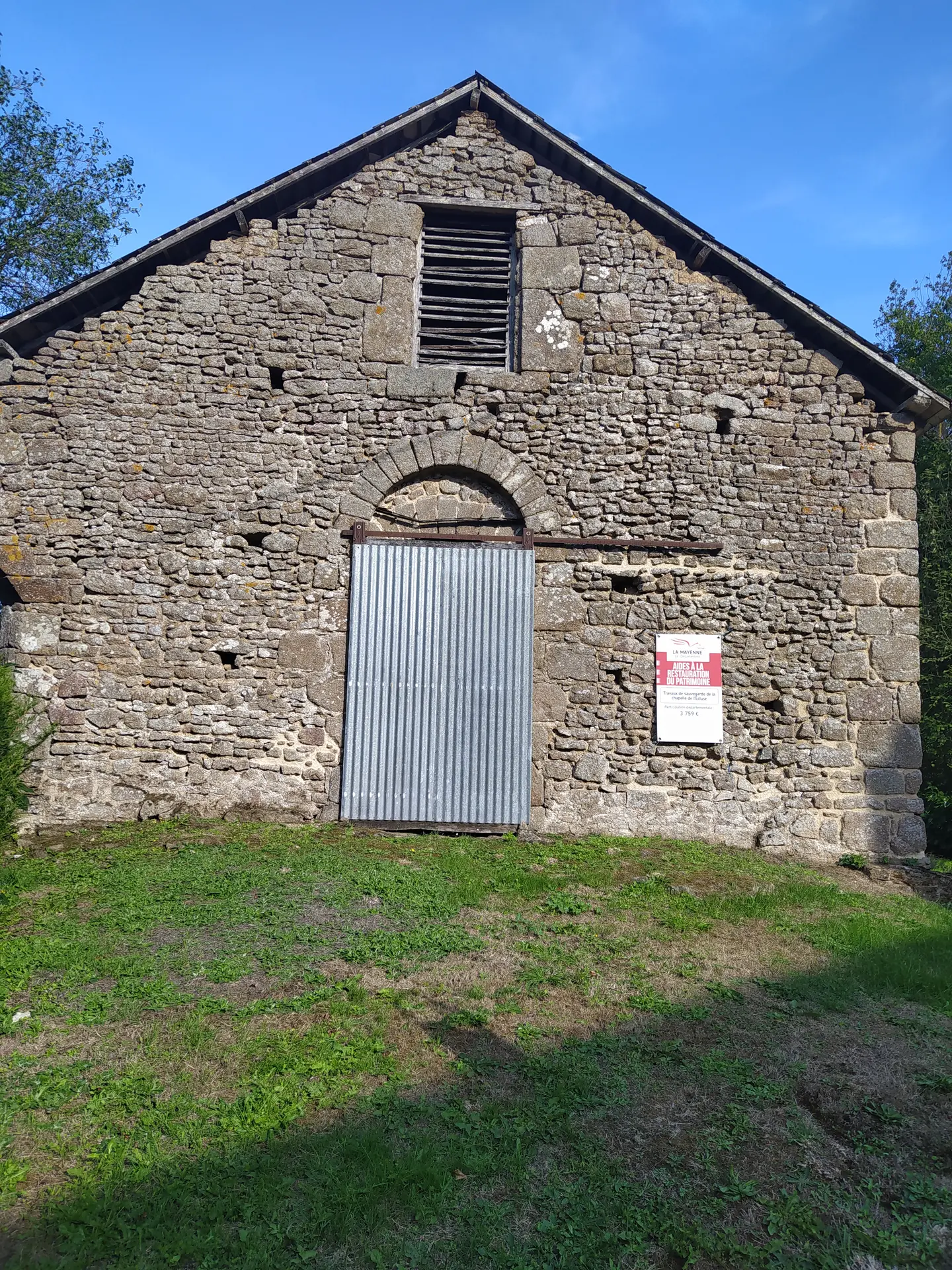 Chapelle de l ecluse Journées du Patrimoine 2022 - Brecé 53 © Bocage Mayennais Tourisme - 15