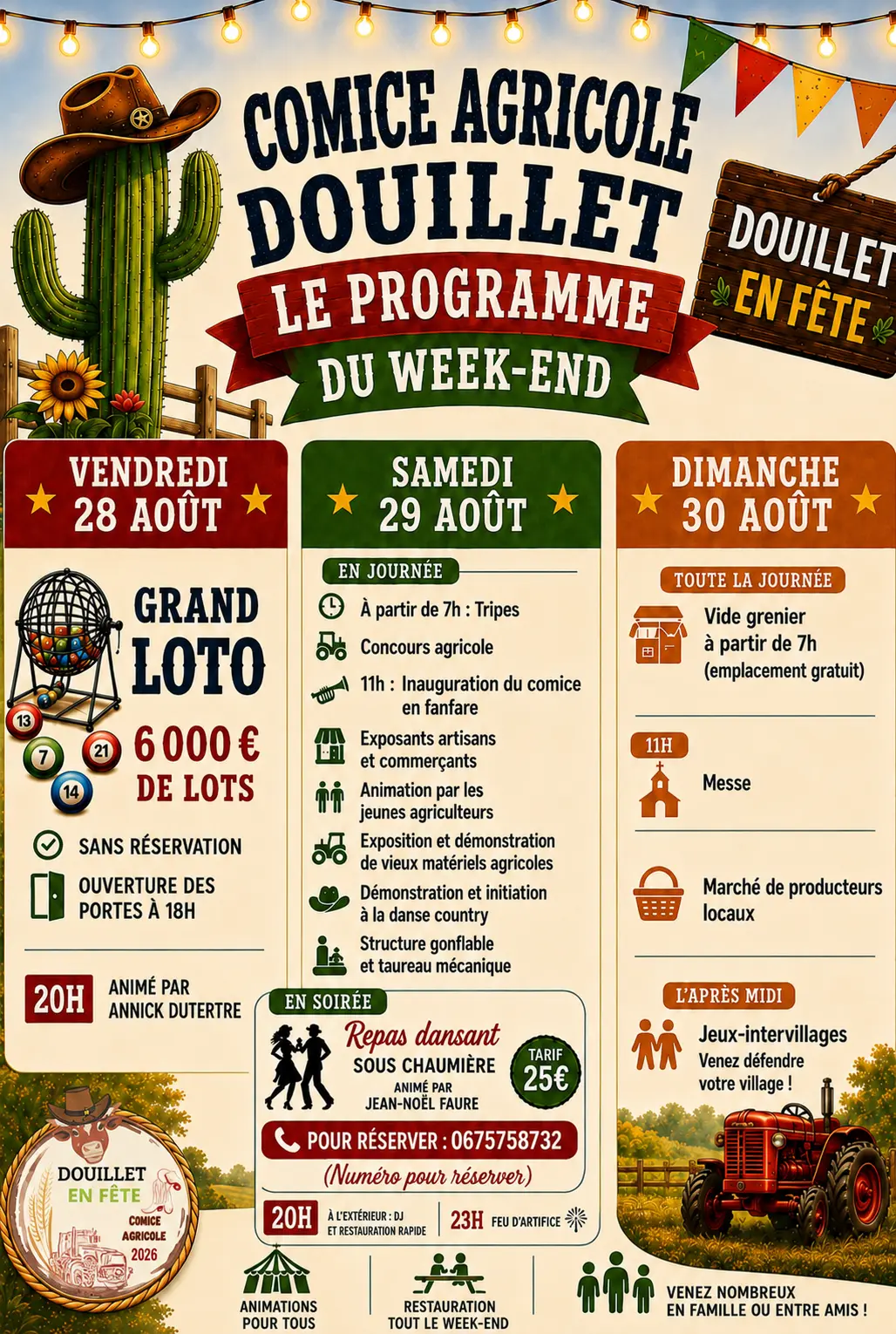 Comice agricole Douillet 28-29-30 08