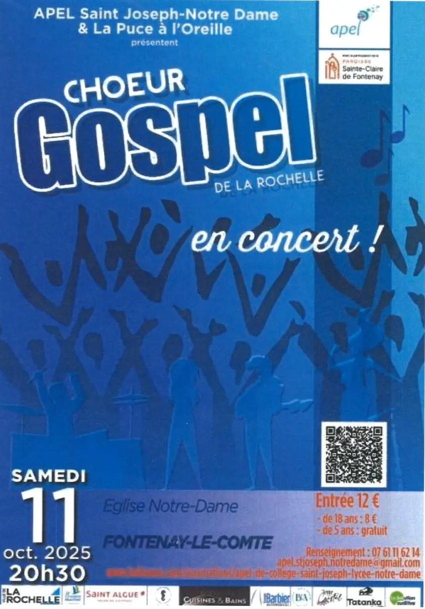 Concert Gospel 11 octobre 2025