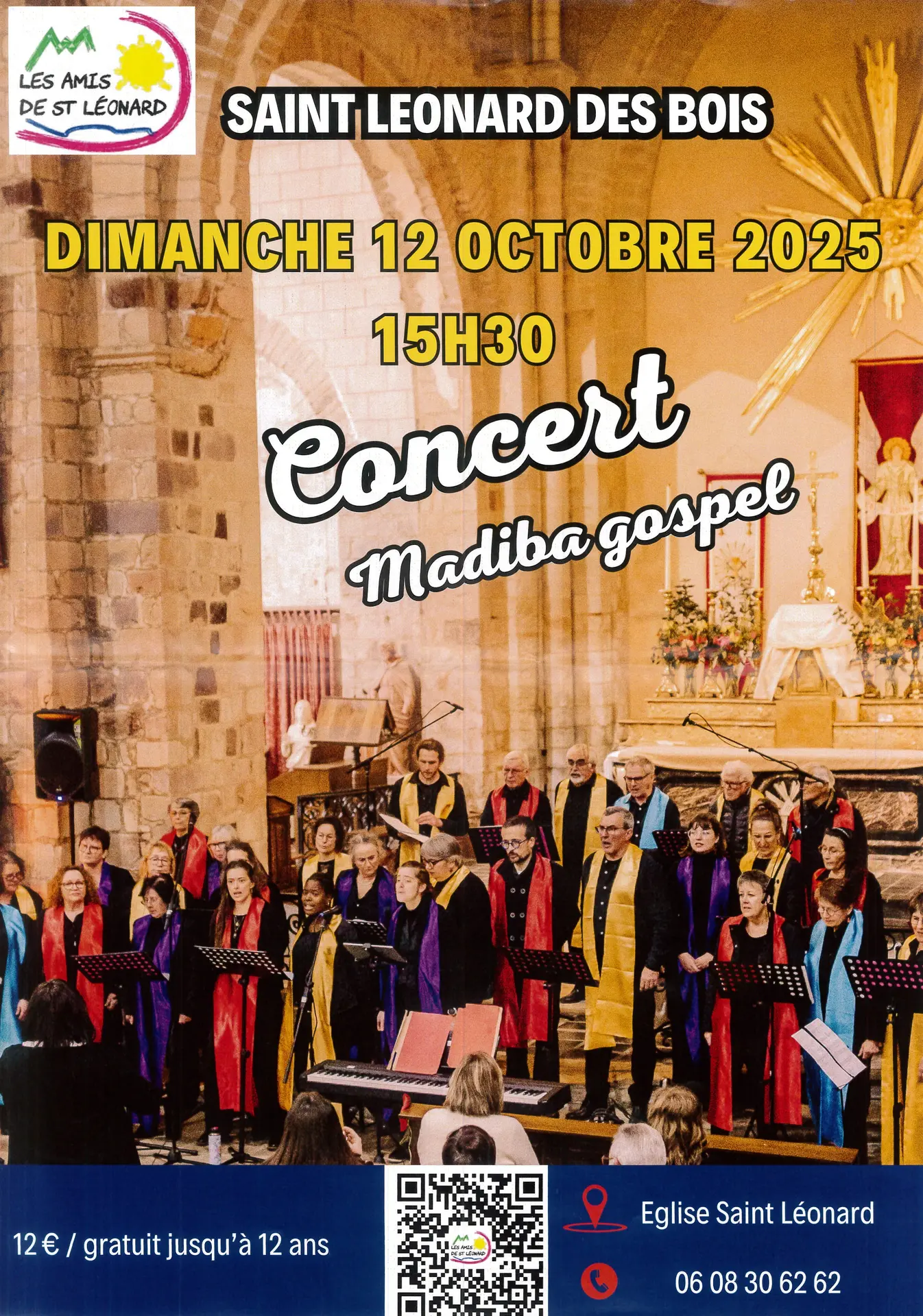 Concert Gospel Saint-Léonard-des-Bois 12 10