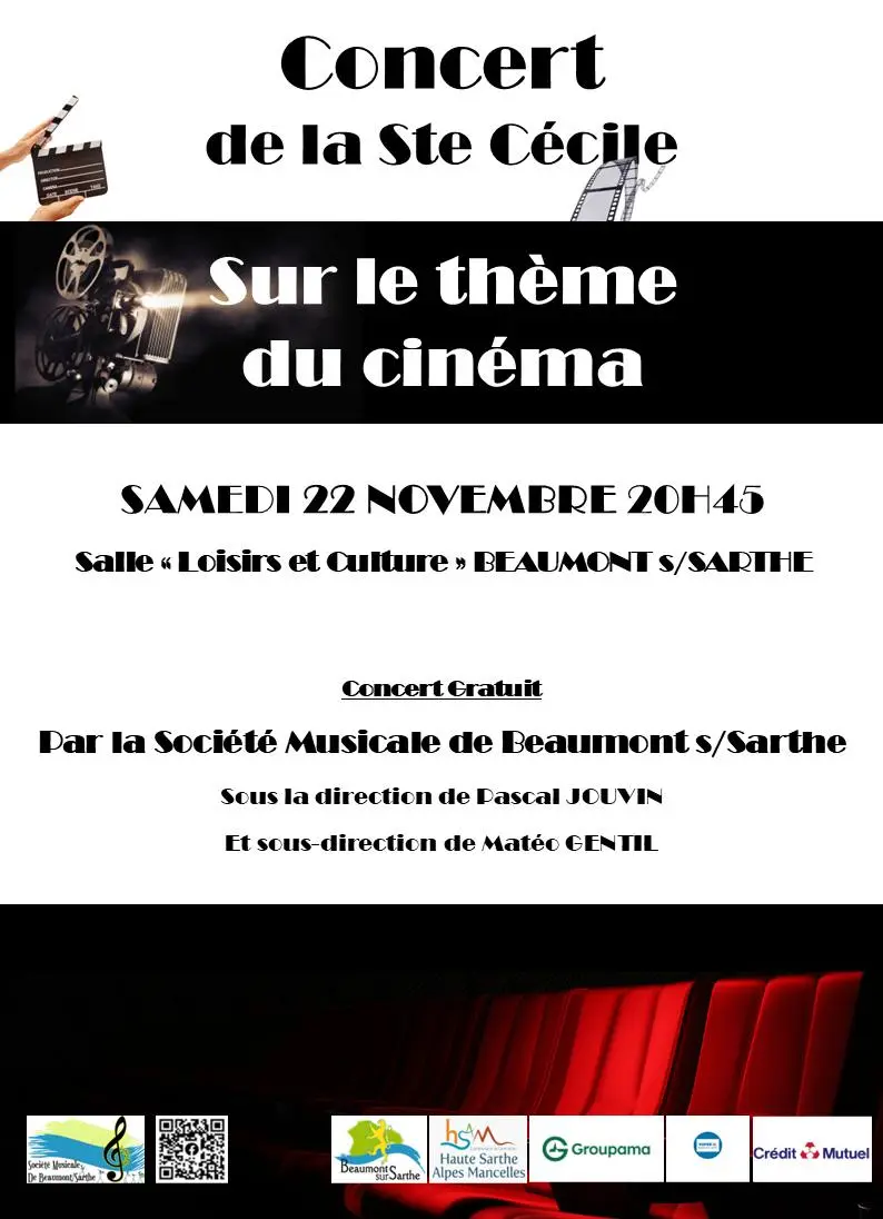Concert Sainte-Cécile Beaumont 22 11