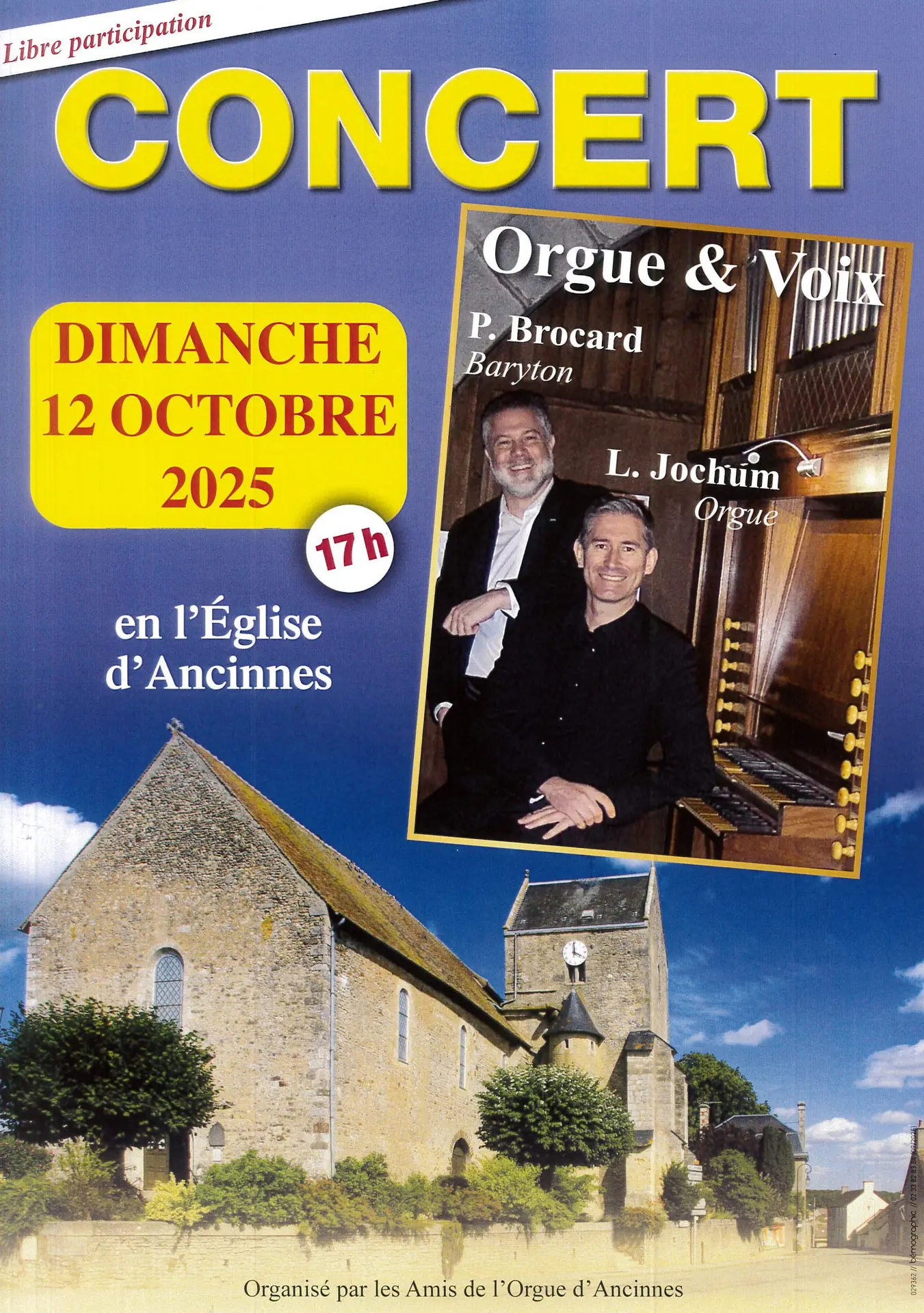 Concert d'orgue Ancinnes 12 10