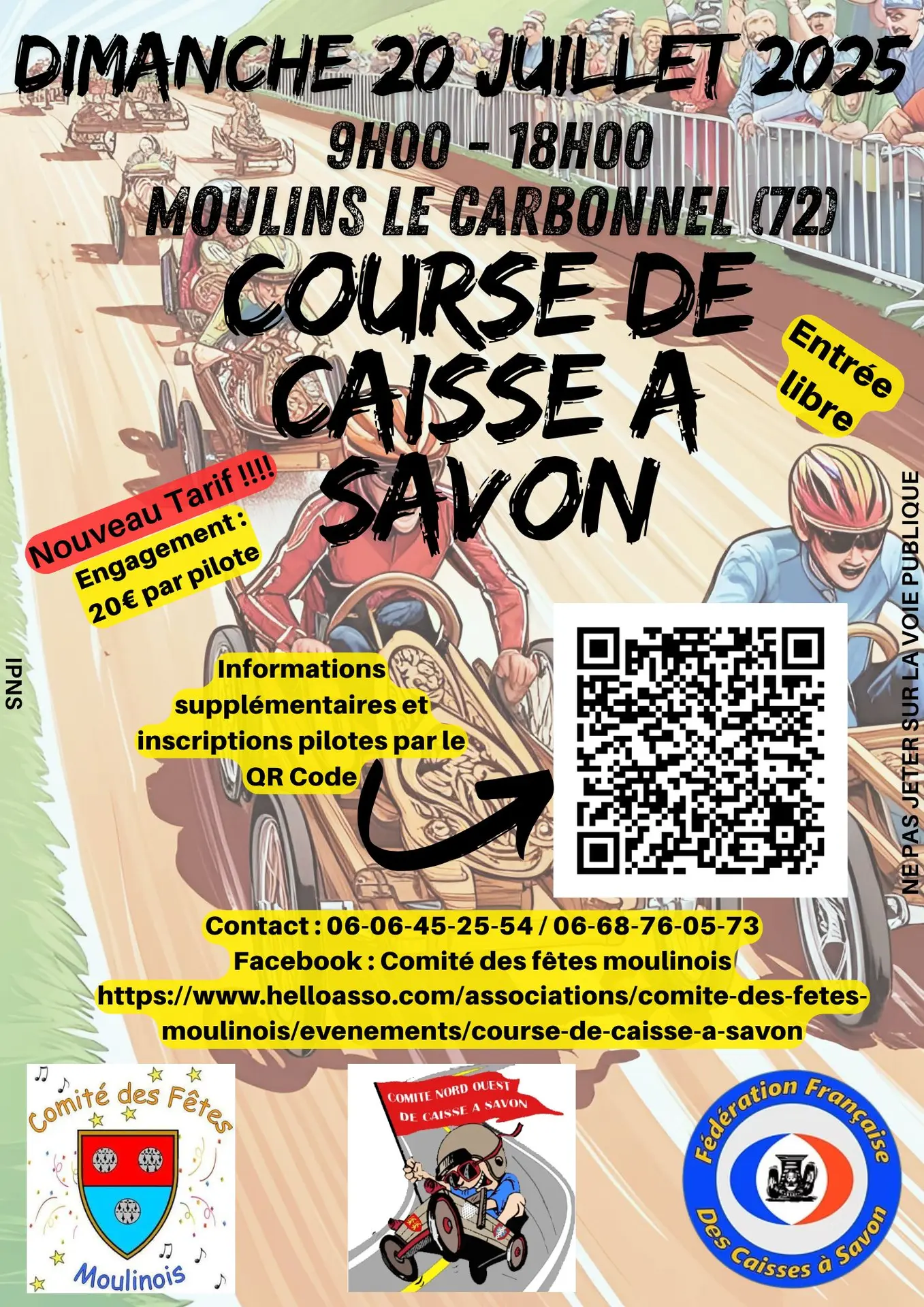 Course caisses à savon Moulins 20 07