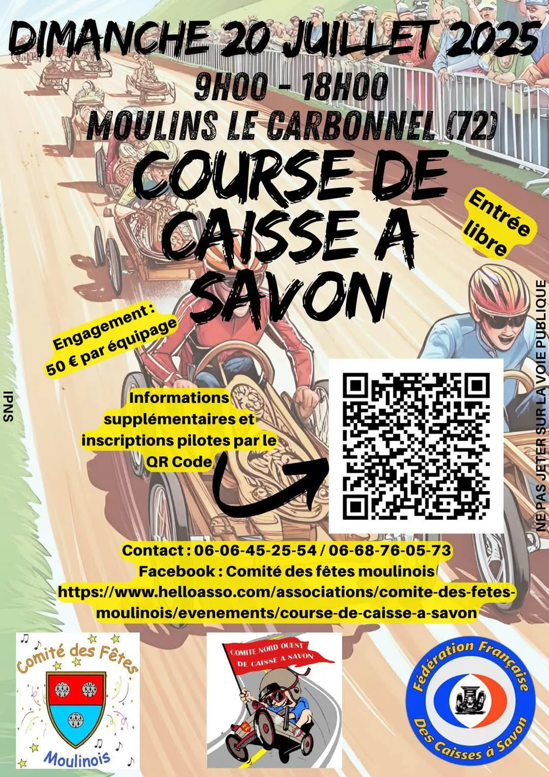 Course caisses à savon Moulins 20 07