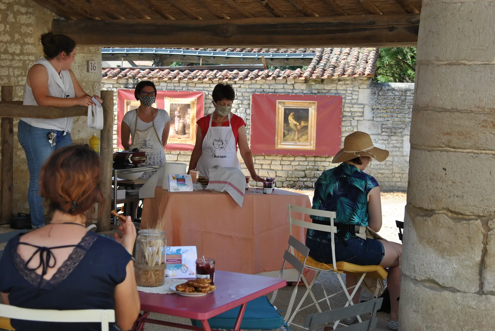 dégustation de gaufres