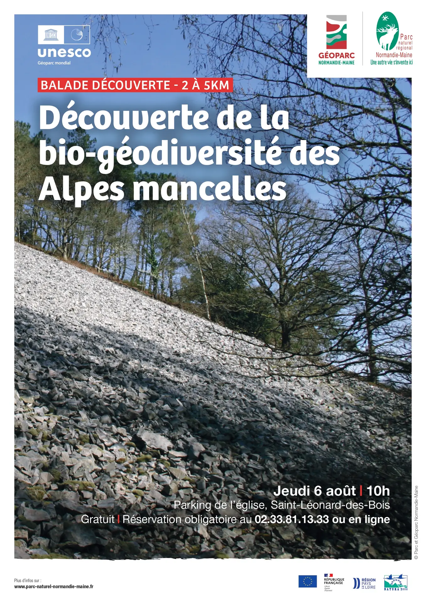 Découverte bio-géodiversité des Alpes Mancelles 6 08 Saint-Léonard