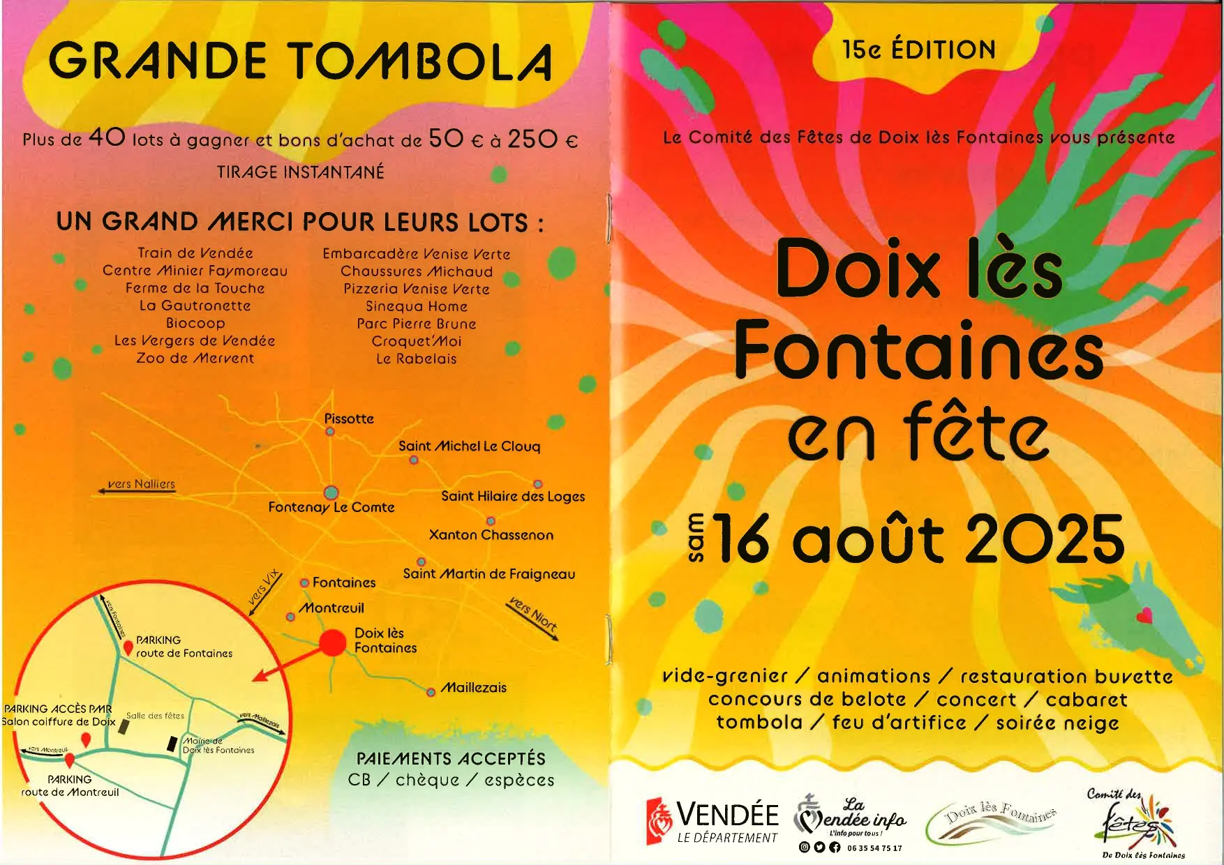 Doix les Fontaines en Fête