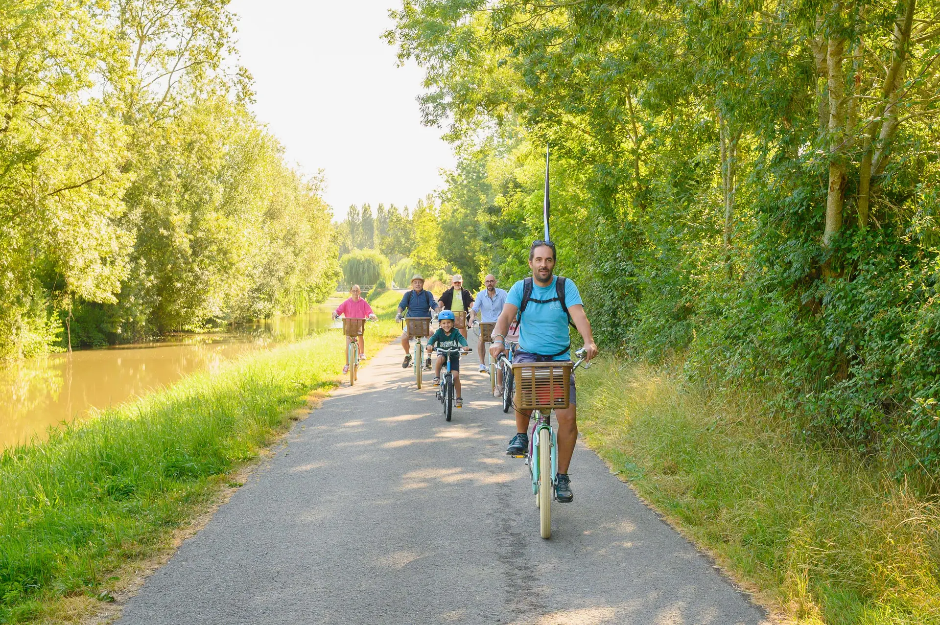 Escapade vélo de la Venise Verte - sur les chemins blancs du Mazeau