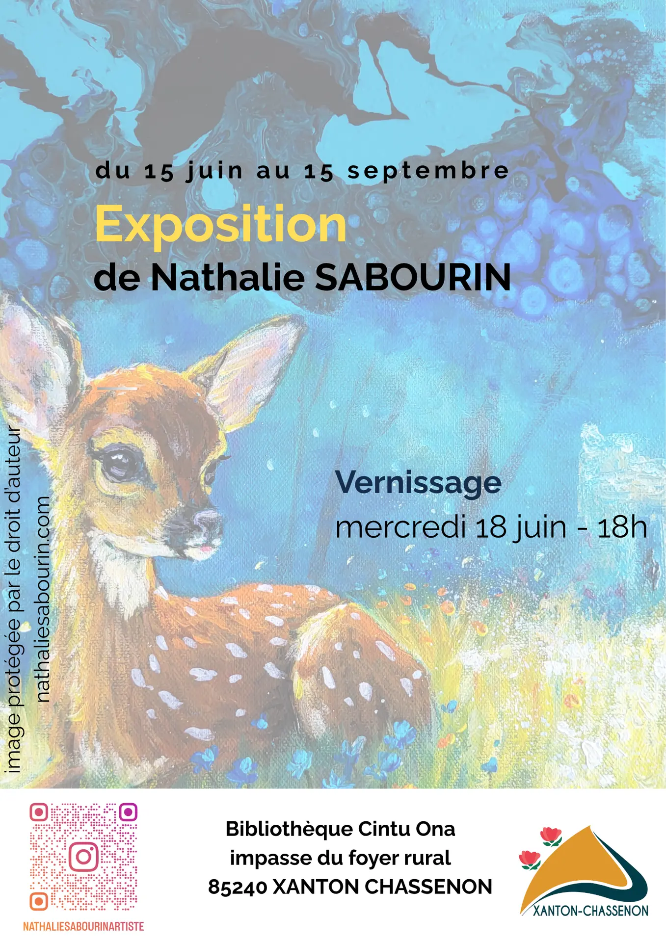 Exposition de Nathalie SABOURIN