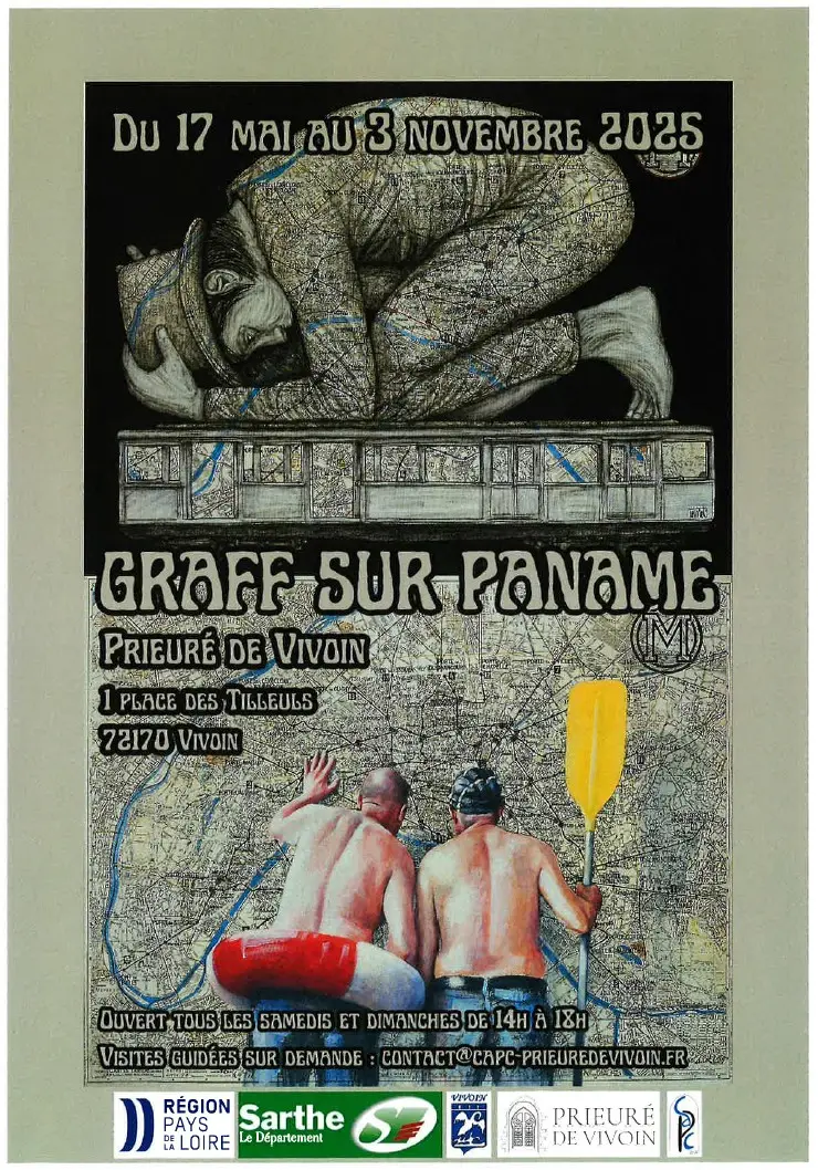 Exposition 2025 Graff sur Paname - Prieuré de Vivoin