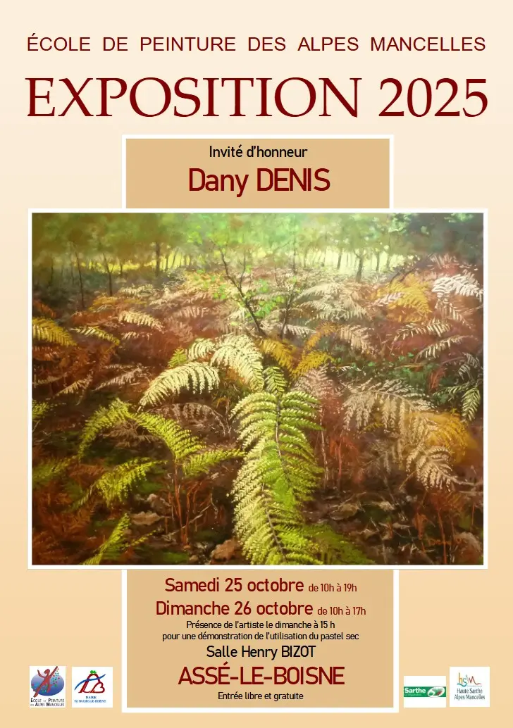 Exposition 2025 École de Peinture des Alpes Mancelles 25 26 10