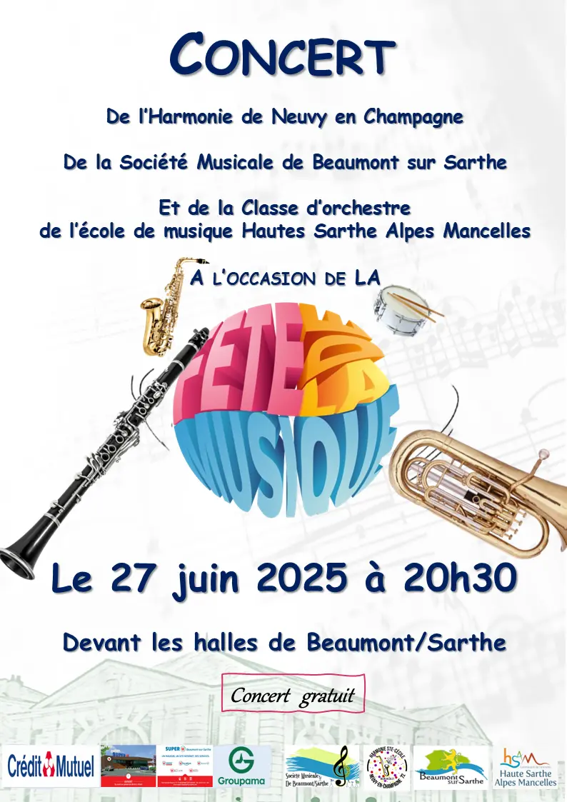 Fête de la musique Beaumont 27 06