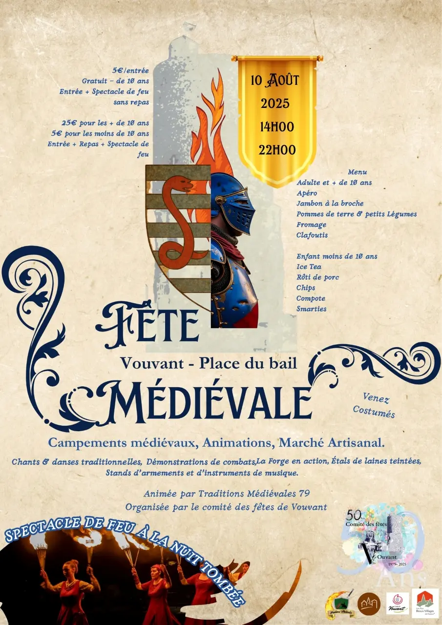 Fête médiévale Vouvant