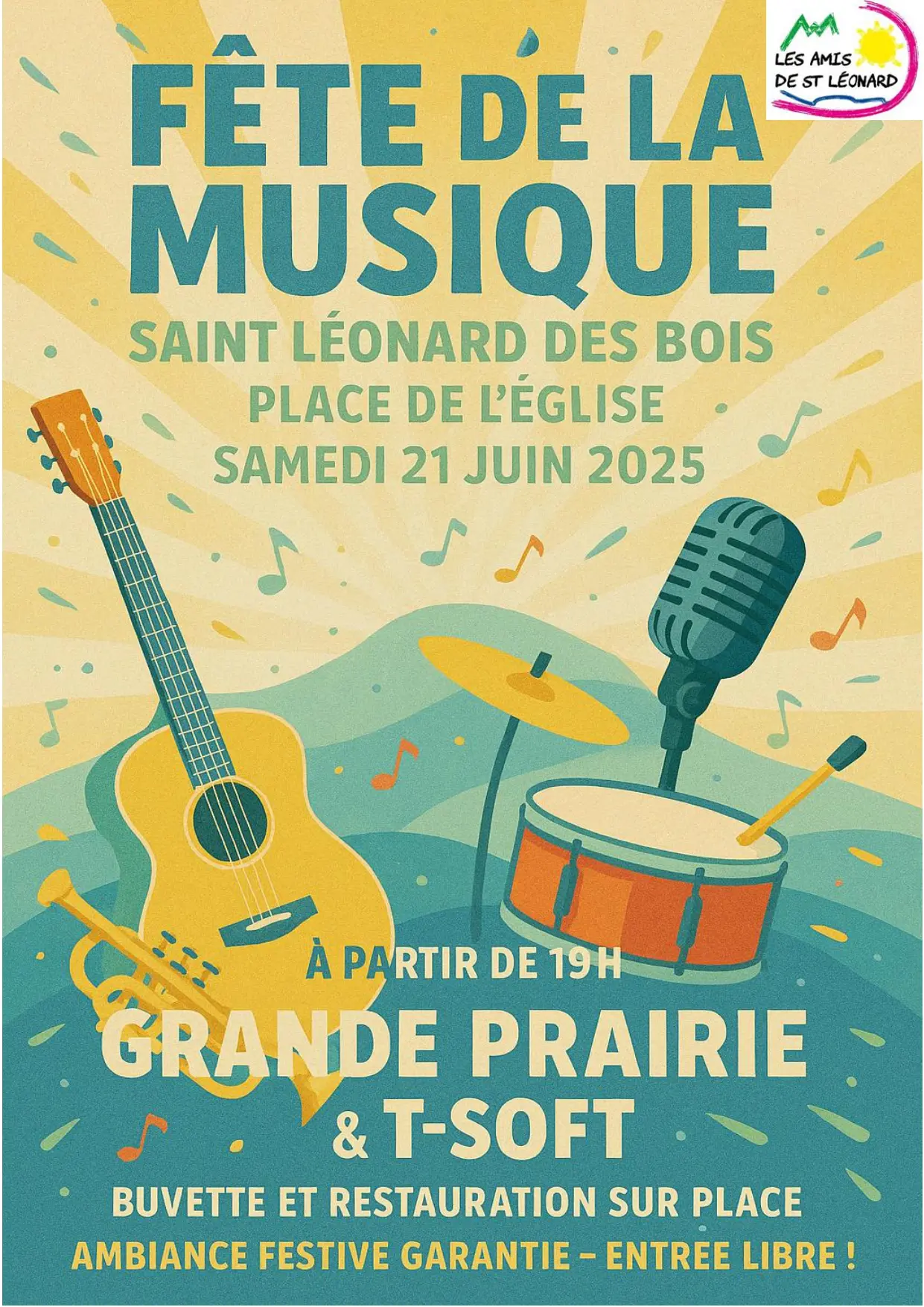 Fête de la musique Saint-Léonard 21 06