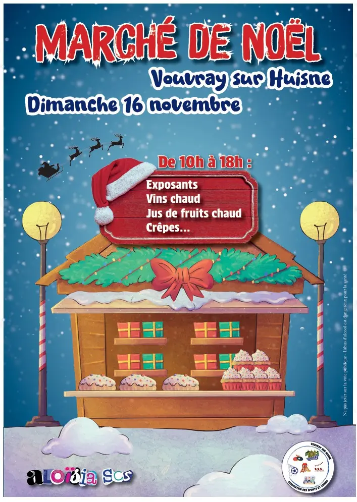 Flyer marche de noël 2025