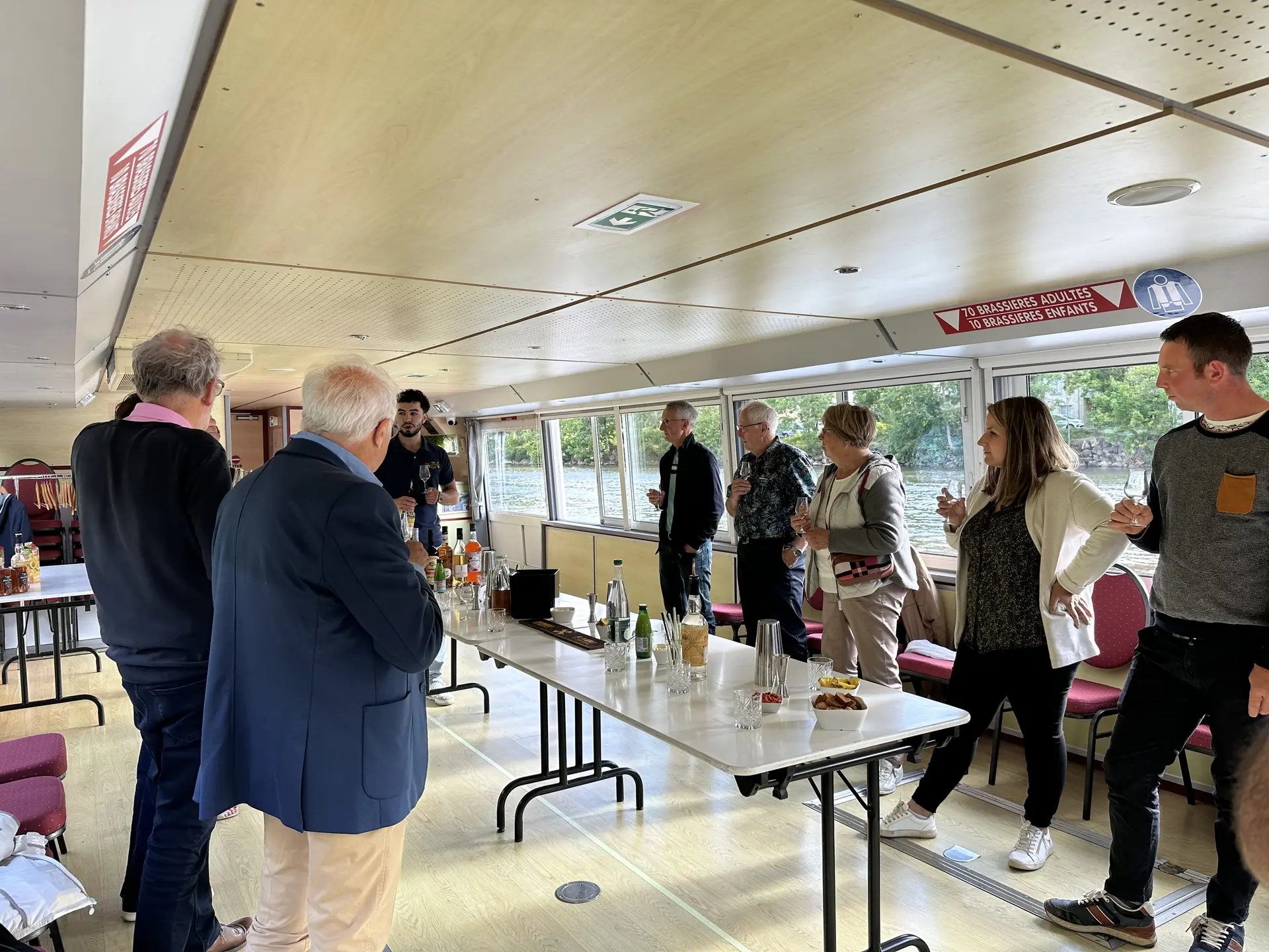 Croisière dégustation à l'aveugle