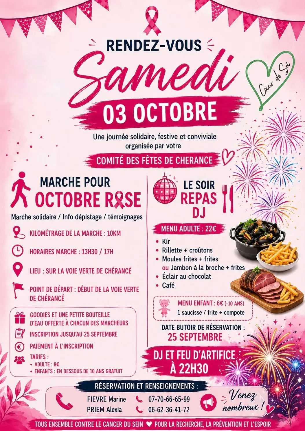 Journée solidaire Octobre Rose Chérancé 3 10