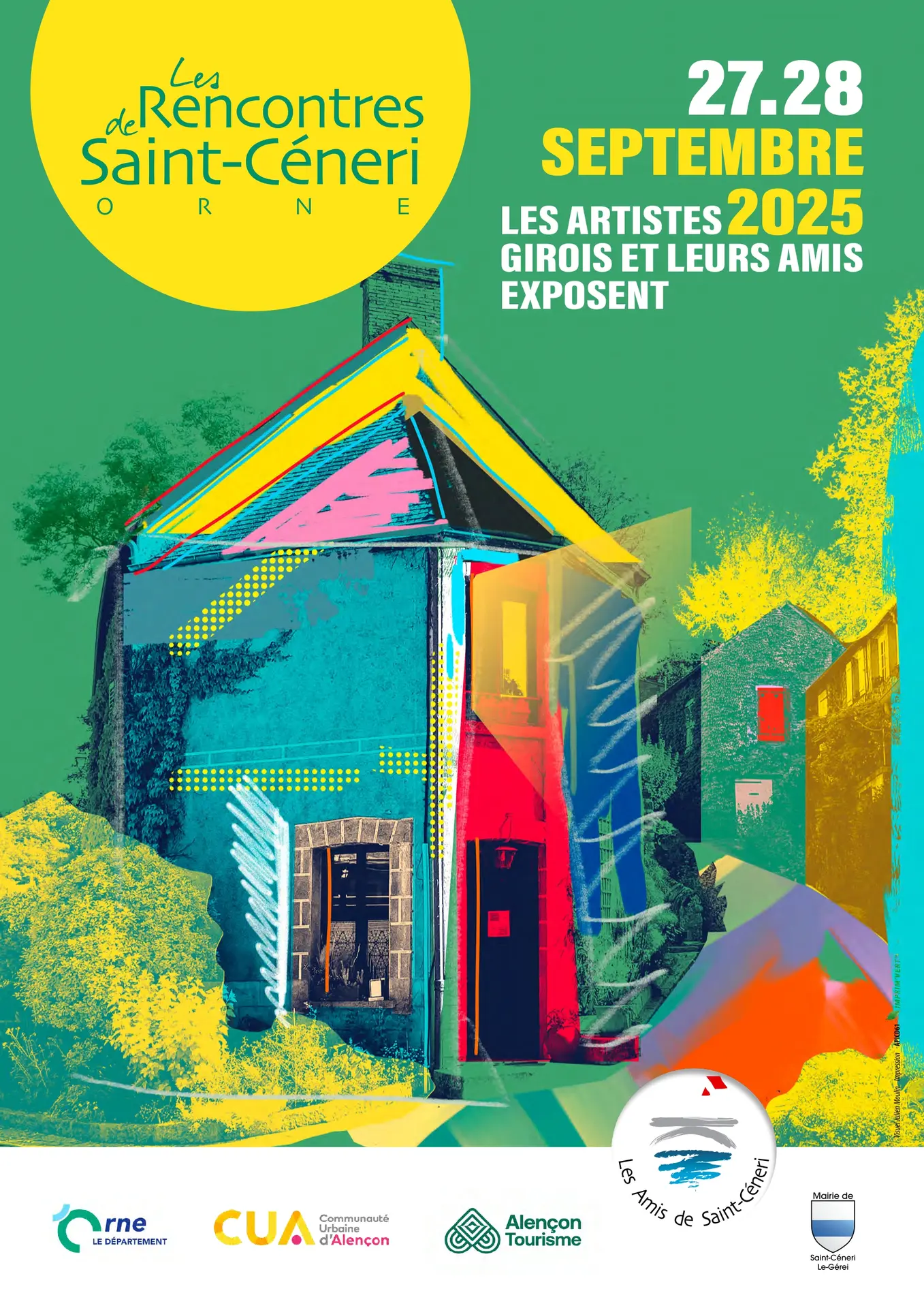 Les artistes girois et leurs amis exposent 27 28 09