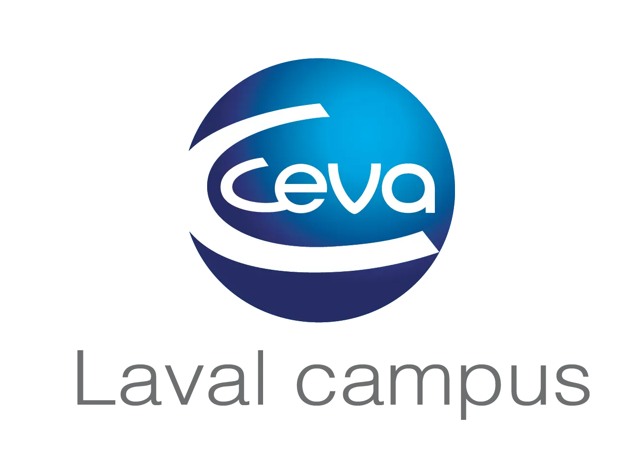 Logo Ceva & baseline laval campus dessous