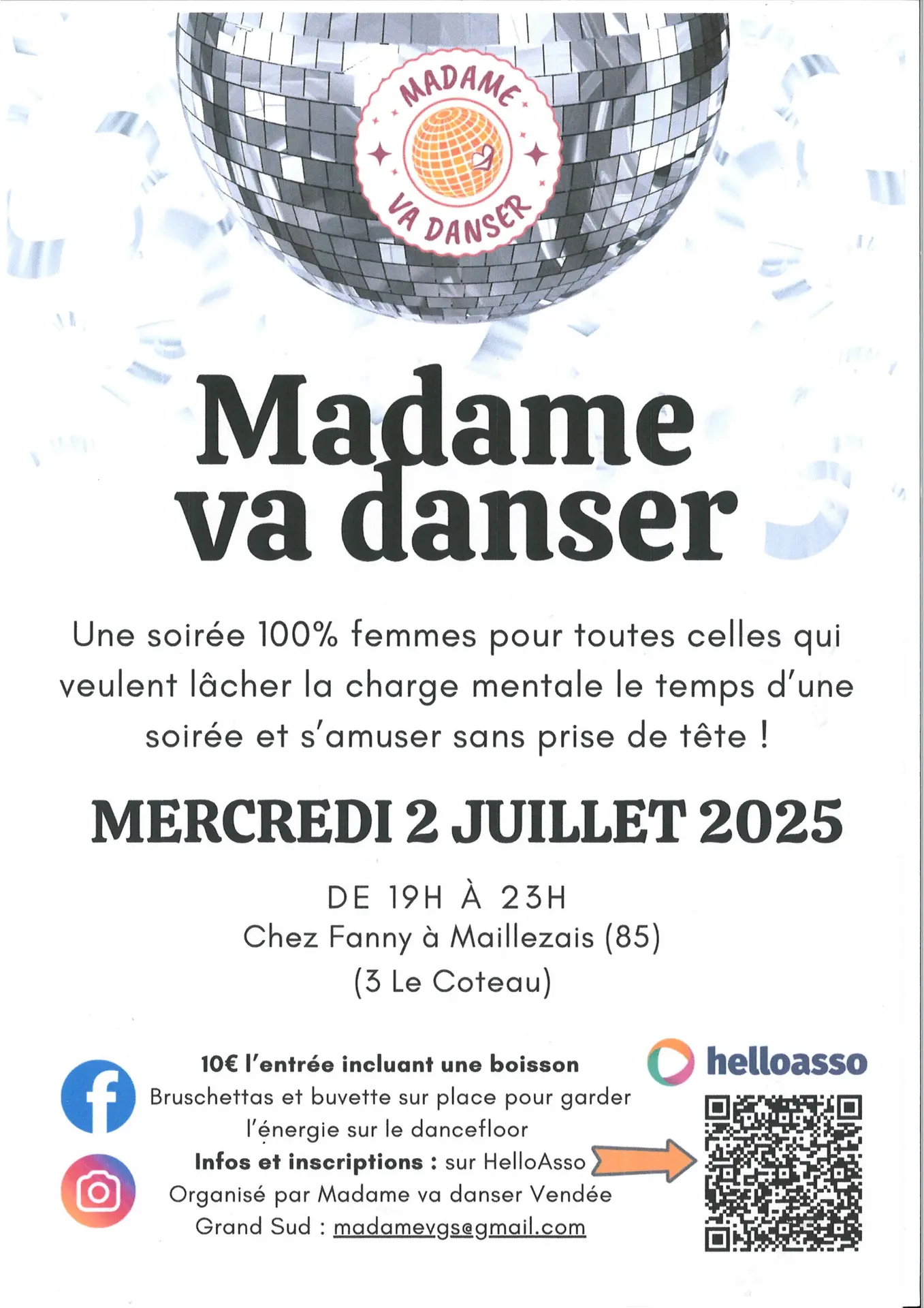 Madame va danser