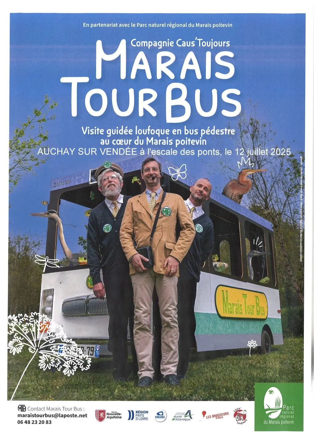 Marais tour bus