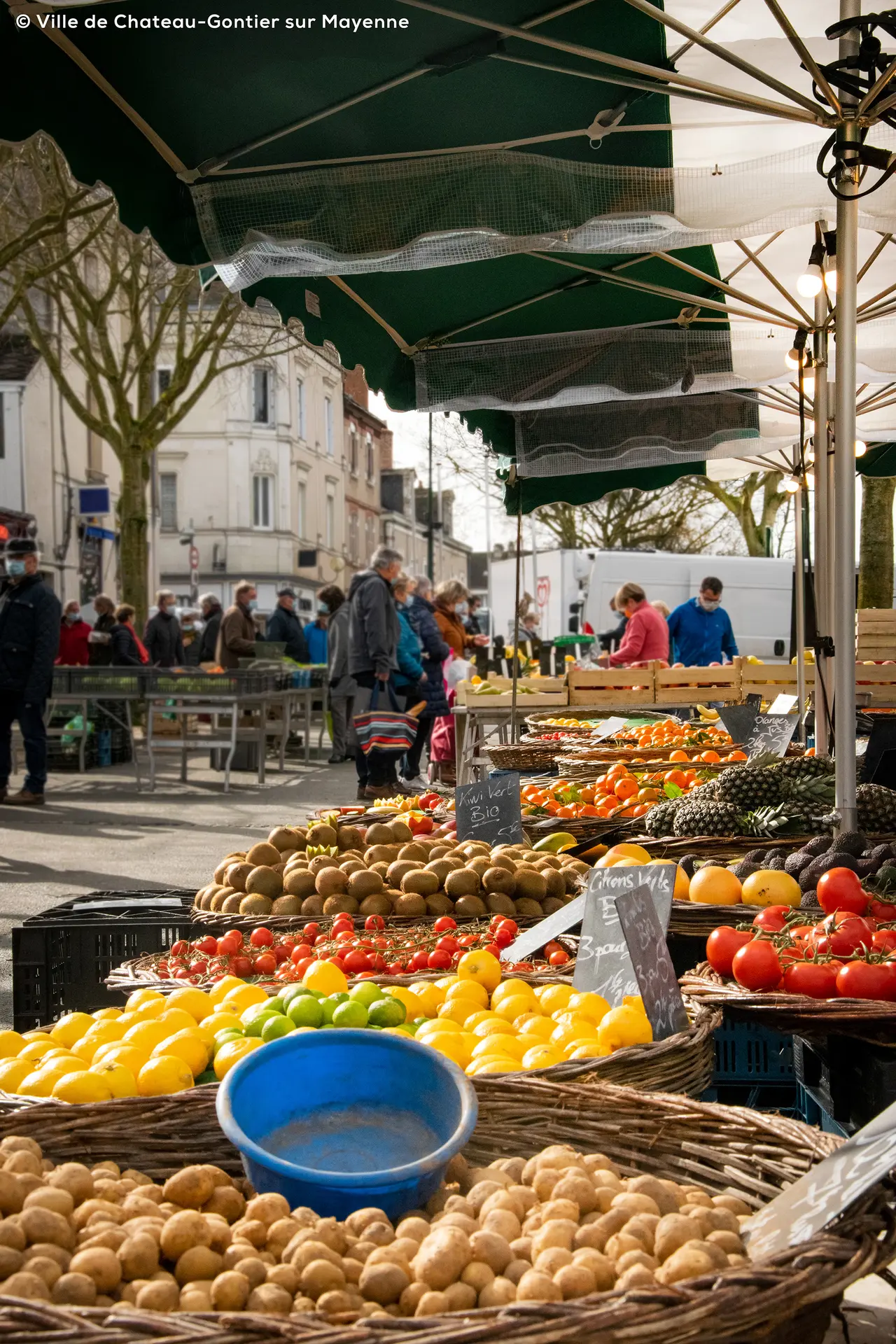 Marché Château-Gontier 2021 service Communication