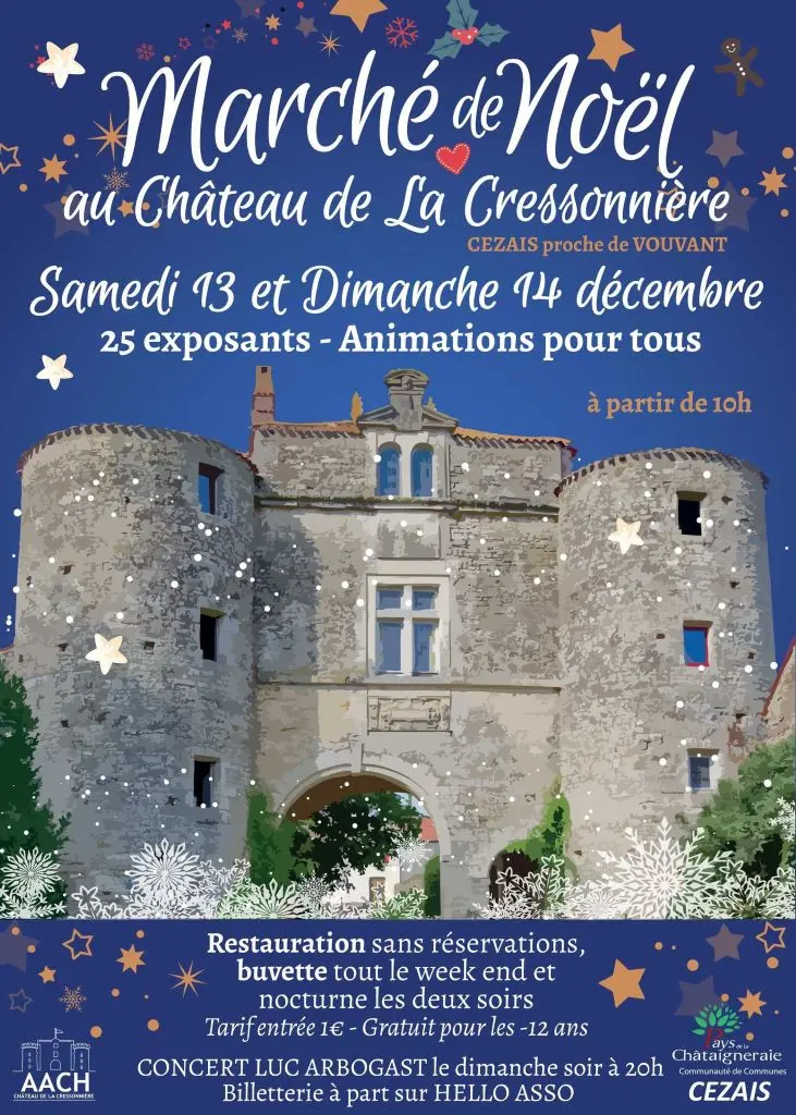 Marche_Noel_2025 chateau de la cressonnière