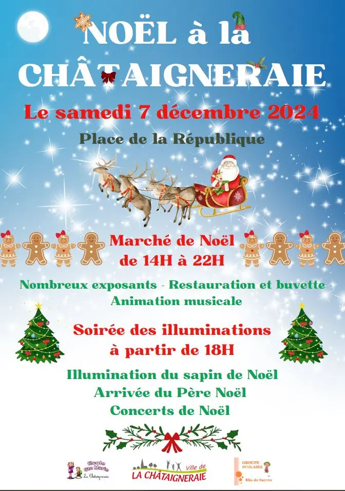 Marché Noël La Châtaigneraie