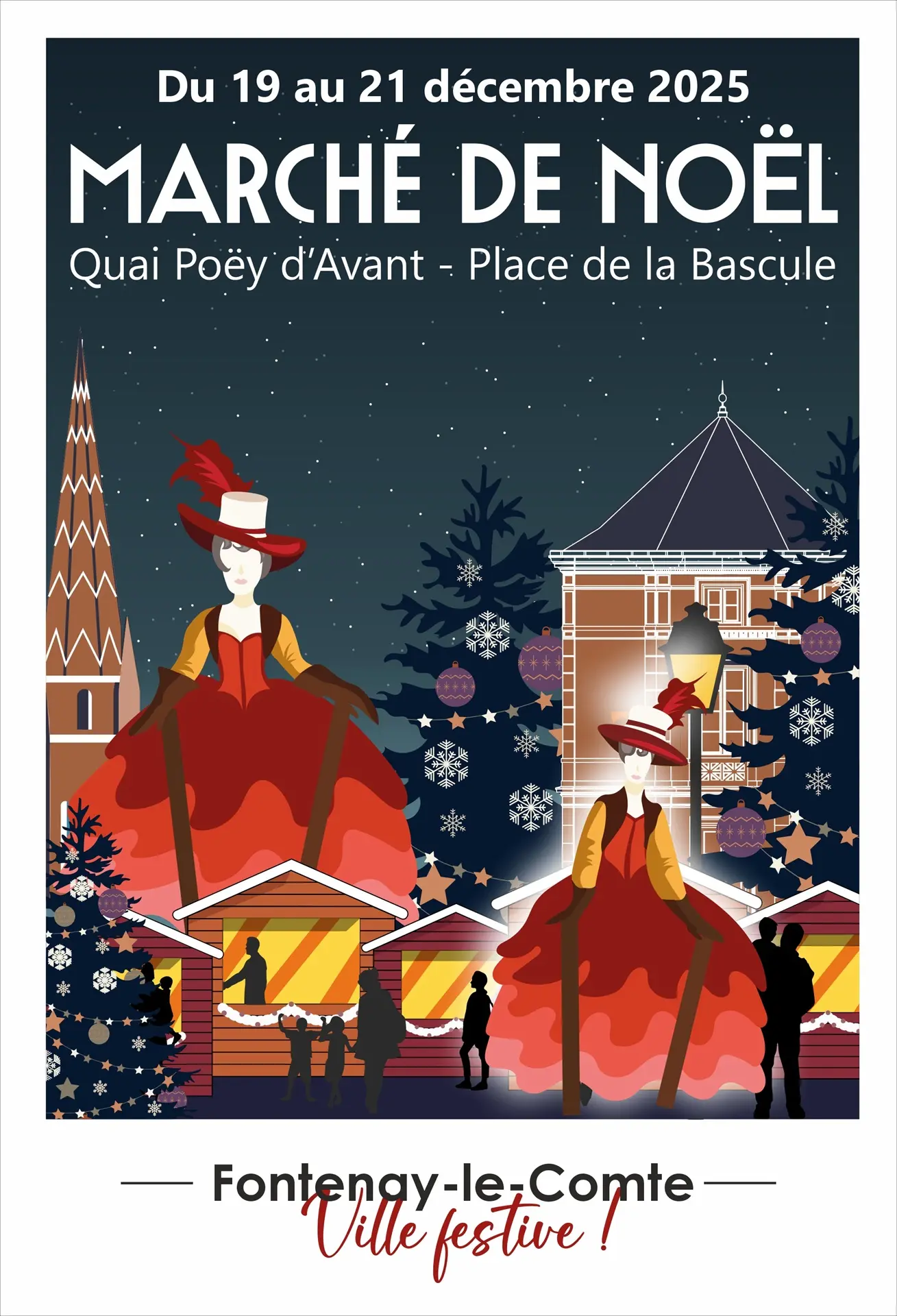 Marché de Noël 2025 - Fontena-le-Comte - Vendée