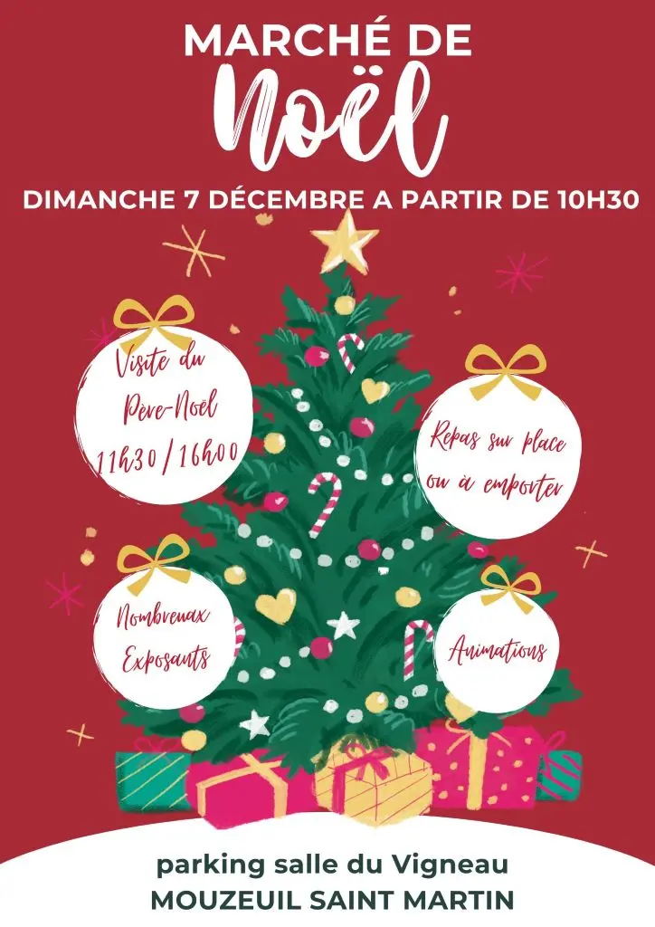 Marché de Noël 2025 Mouzeuil