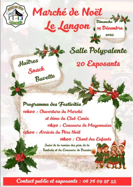 Marché de Noel Le Langon