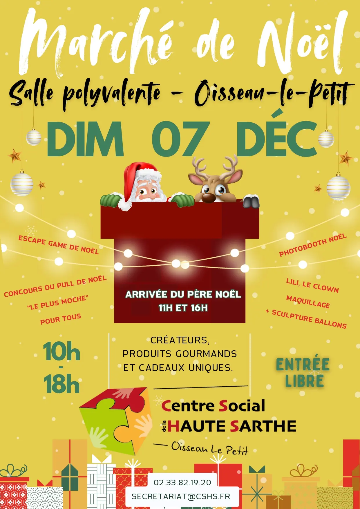 Marché de Noël Oisseau CSHS 7 12