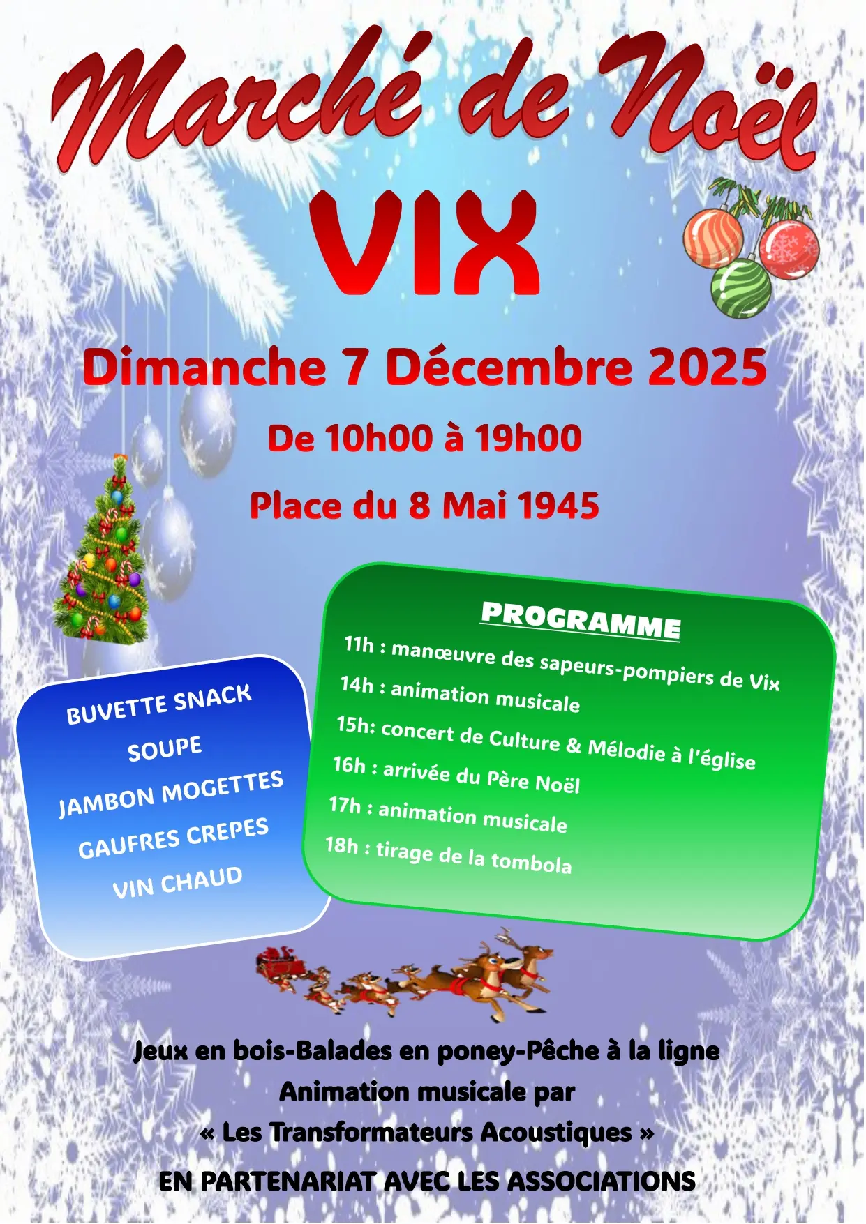 Marché de Noel de Vix