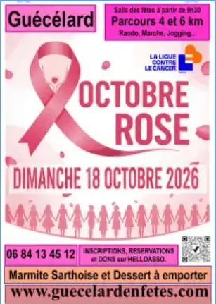 Octobre rose Guécélard