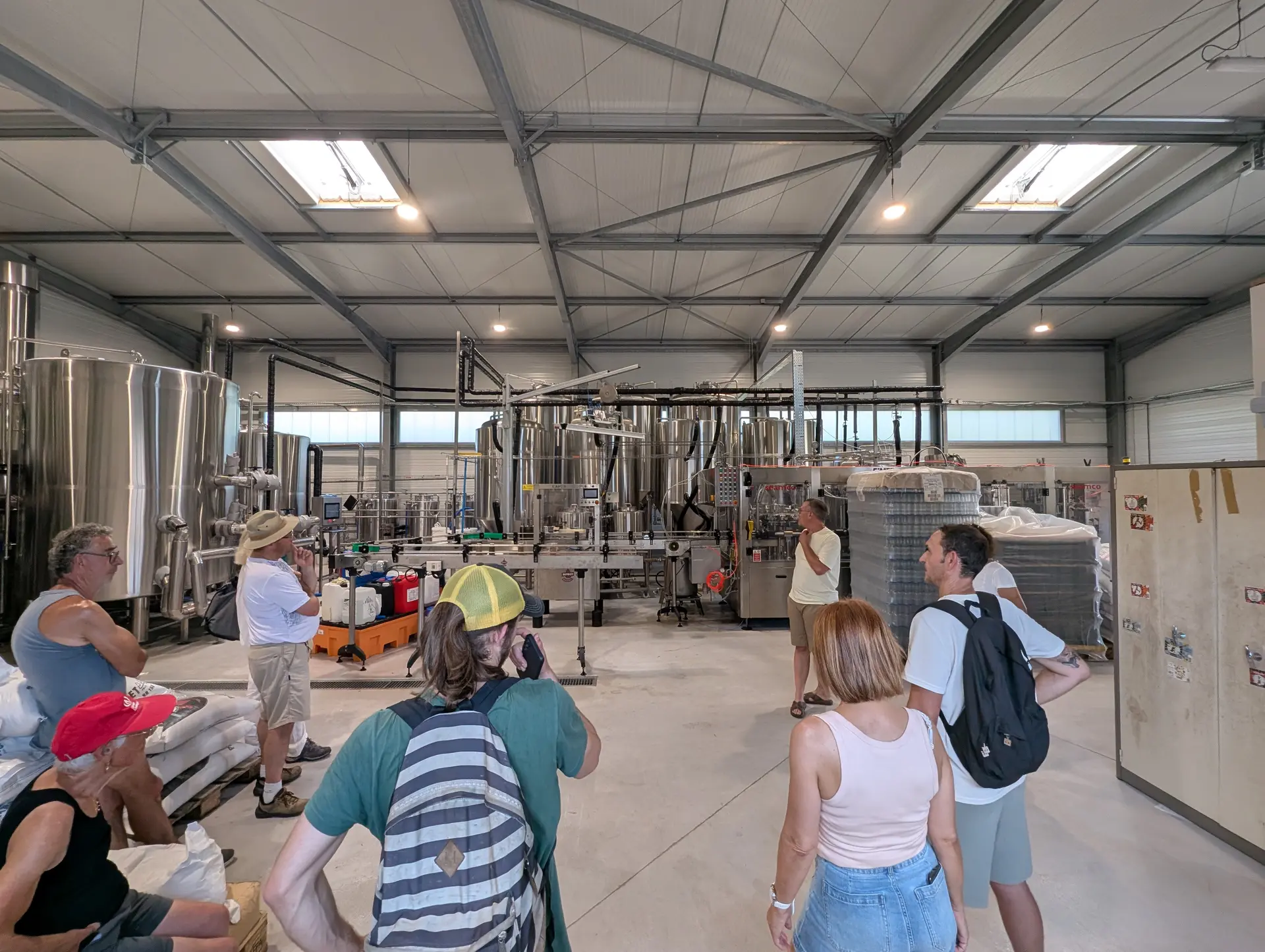 JD sur les traces des Moines bâtisseurs - au coeur d'une brasserie artisanale