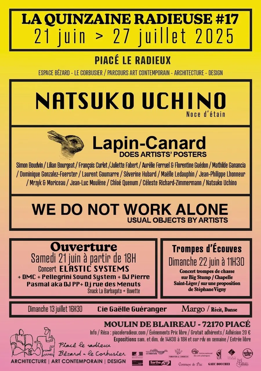 Quinzaine Radieuse #17 - Piacè le radieux - Bézard-Le Corbusier